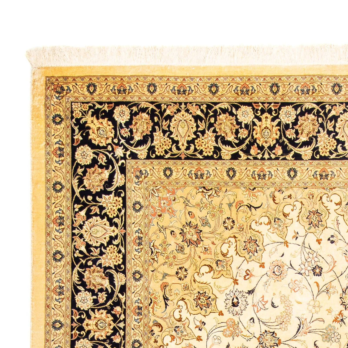 Persisk tæppe - Ghom - 297 x 194 cm - beige