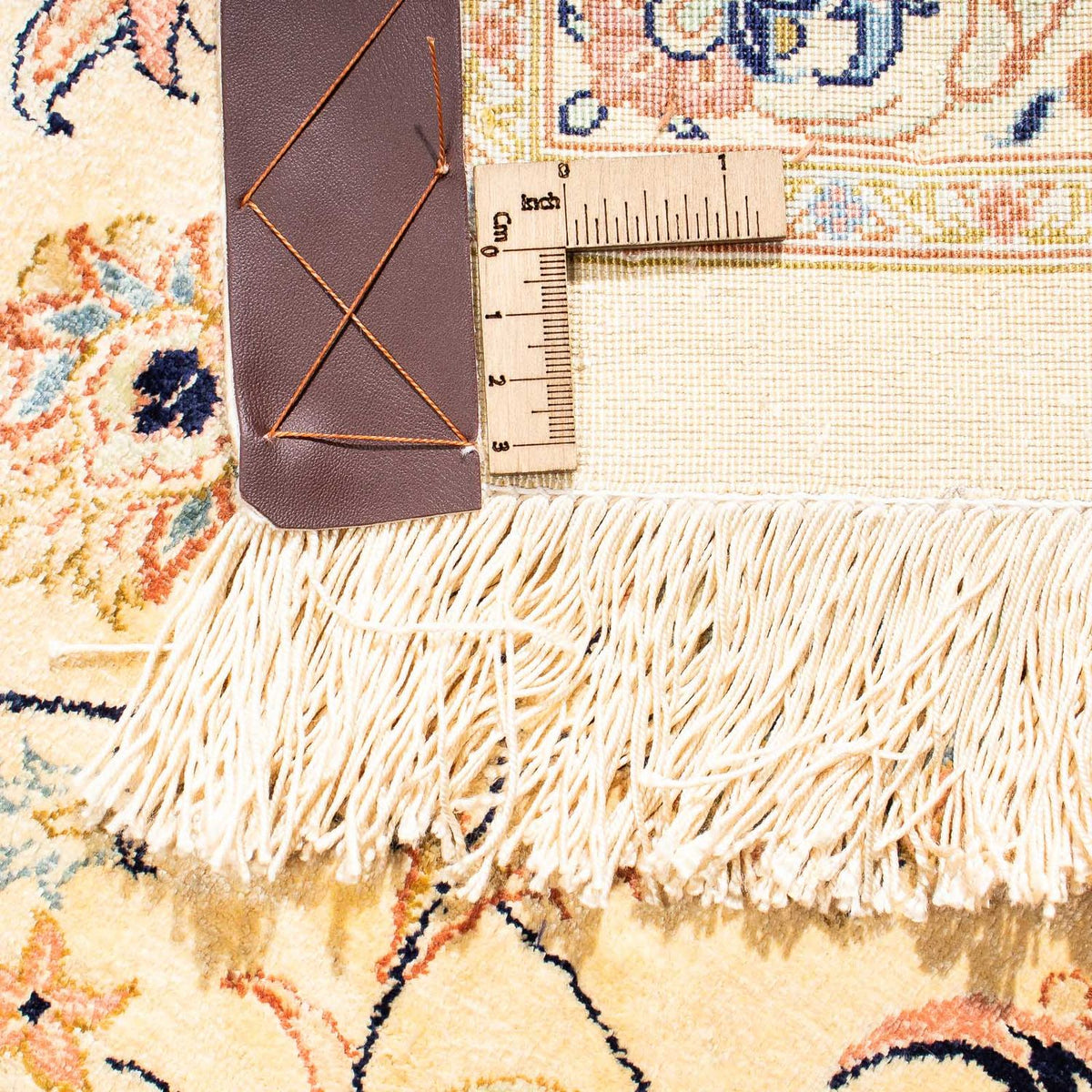Persisk tæppe - Ghom - 297 x 194 cm - beige