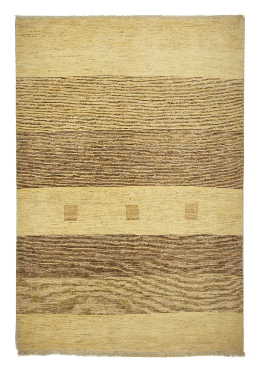 Gabbeh Tæppe - Loribaft Persisk - 244 x 167 cm - flerfarvet