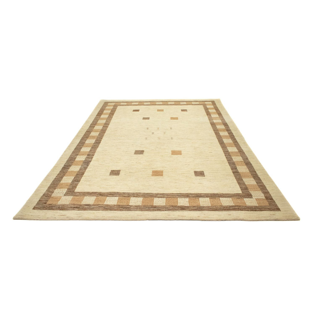 Gabbeh Tæppe - Loribaft Persisk - 286 x 202 cm - beige