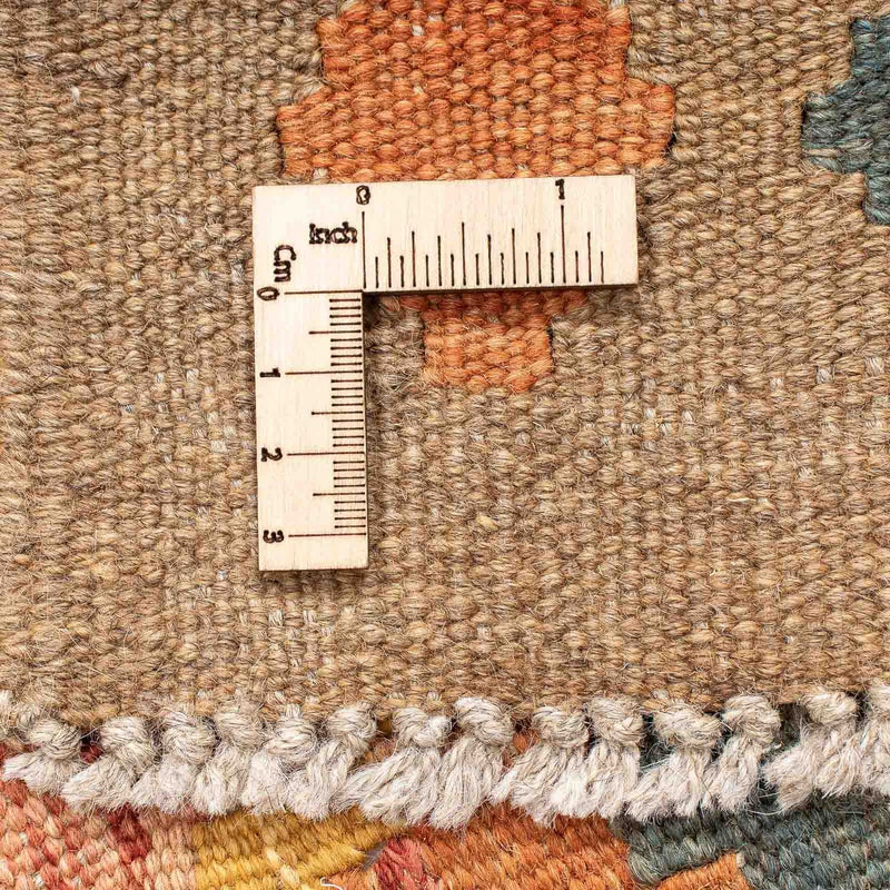 Løber Kelim Carpet - Splash - 200 x 62 cm - brun