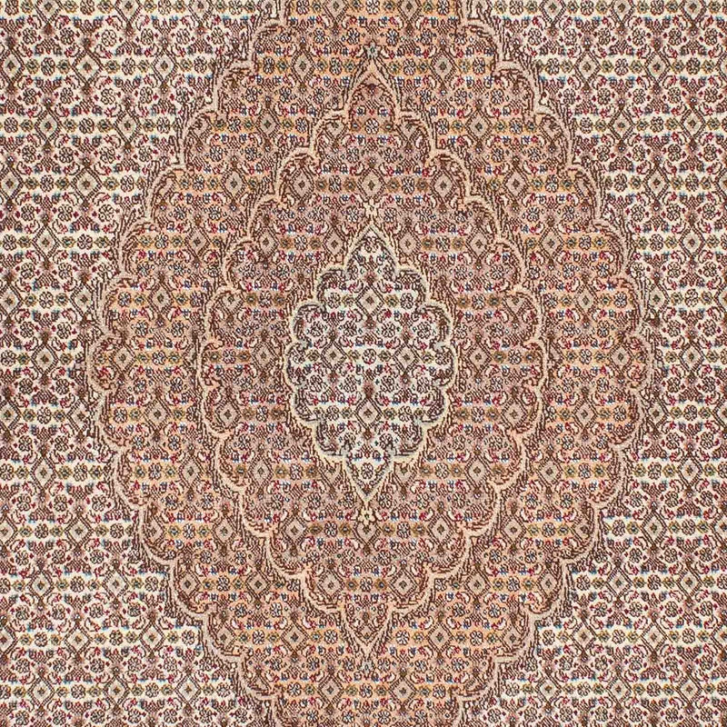 Persisk tæppe - Tabriz - 242 x 168 cm - lys brun