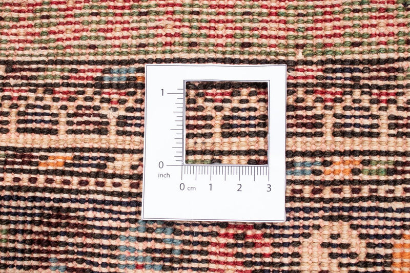 Persisk tæppe - Nomadisk - 192 x 134 cm - mørkerød