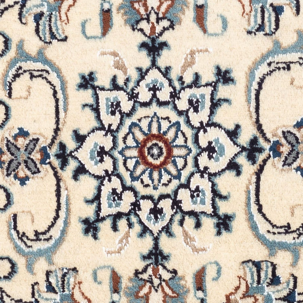 Persisk tæppe - Nain - 138 x 66 cm - beige