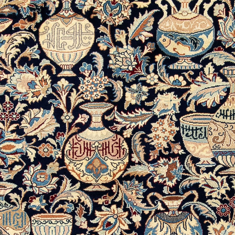 Persisk tæppe - Classic - 195 x 123 cm - mørkeblå