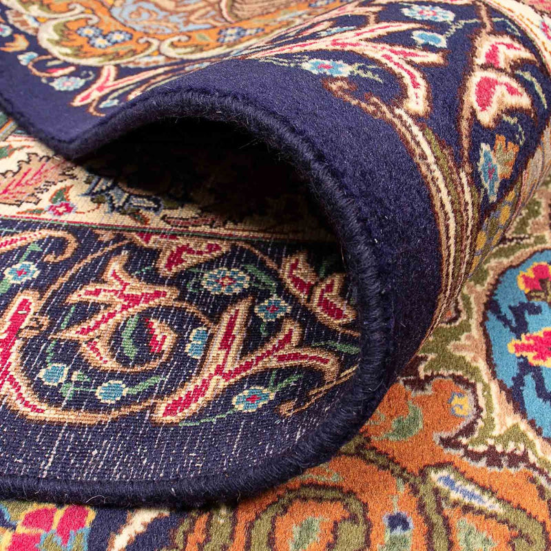 Persisk tæppe - Classic - 394 x 298 cm - mørkeblå