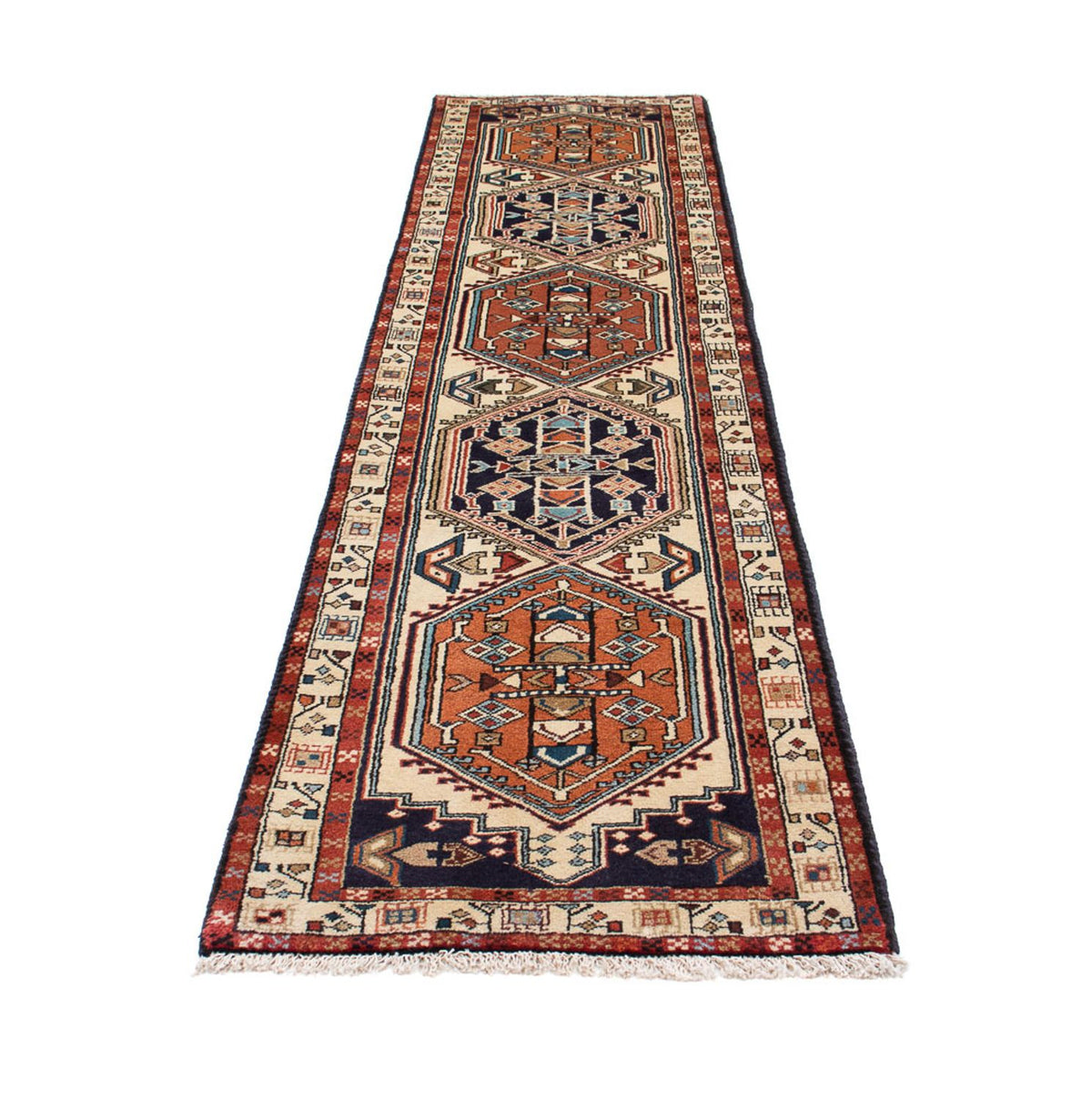 Løber Persisk tæppe - Nomadisk - 297 x 71 cm - beige