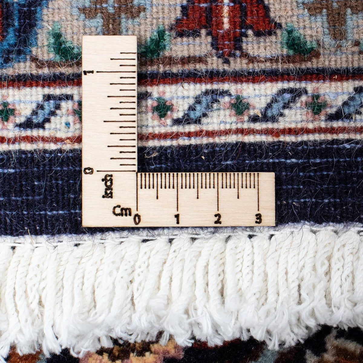 Persisk tæppe - Classic - 197 x 148 cm - mørkeblå