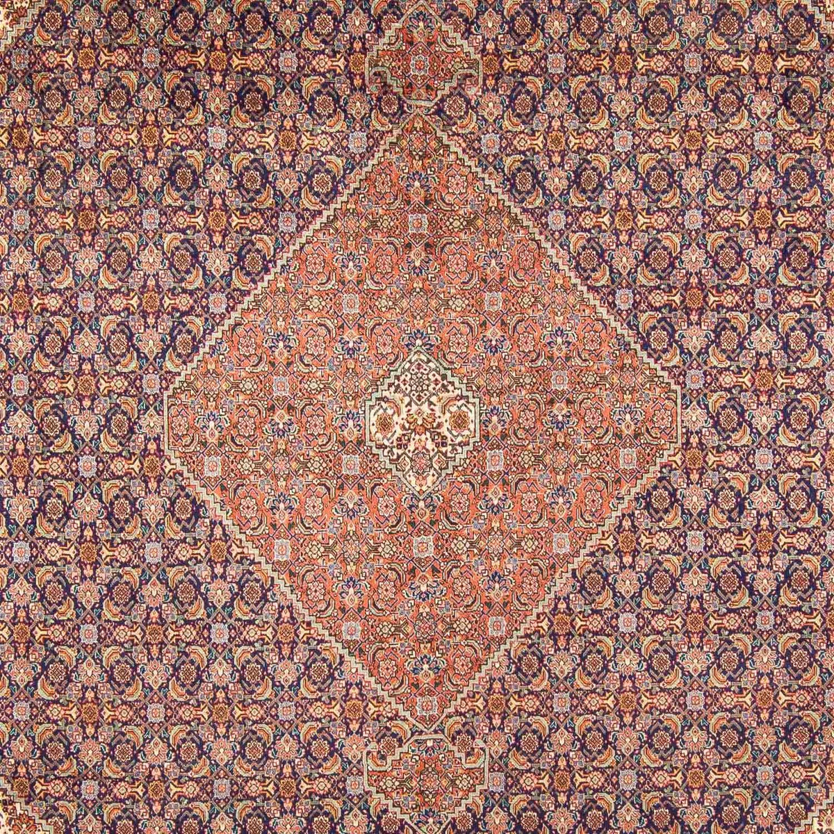 Persisk tæppe - Tabriz - 377 x 295 cm - flerfarvet