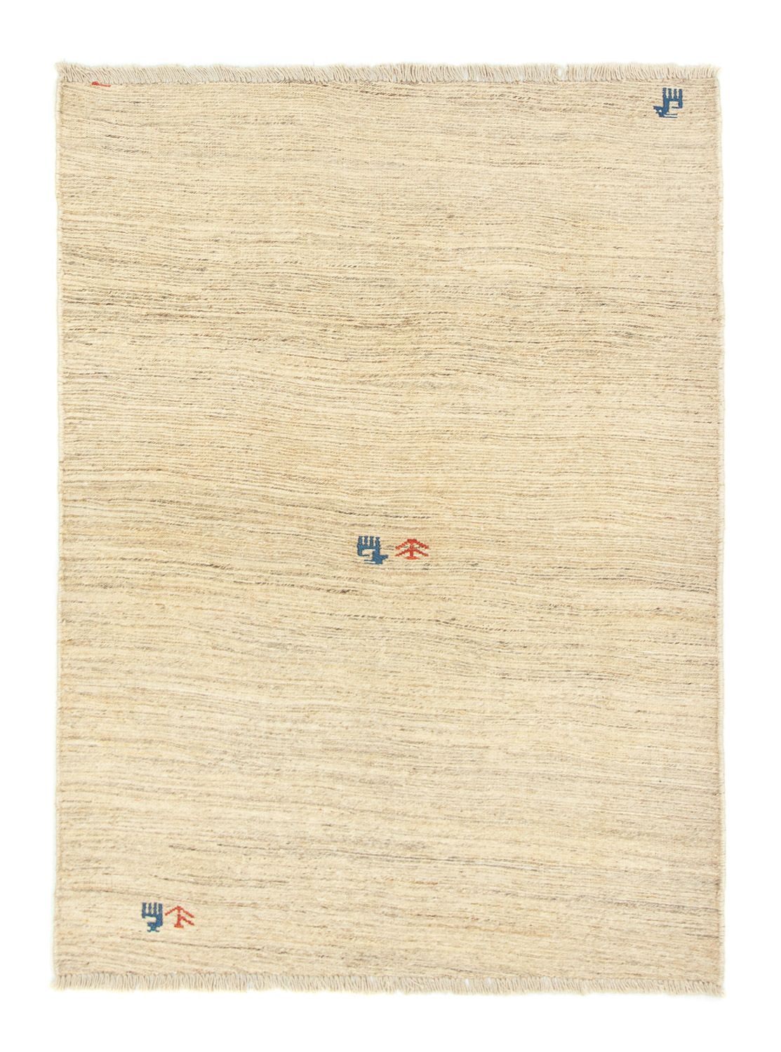 Gabbeh-tæppe - Persisk - 152 x 112 cm - beige