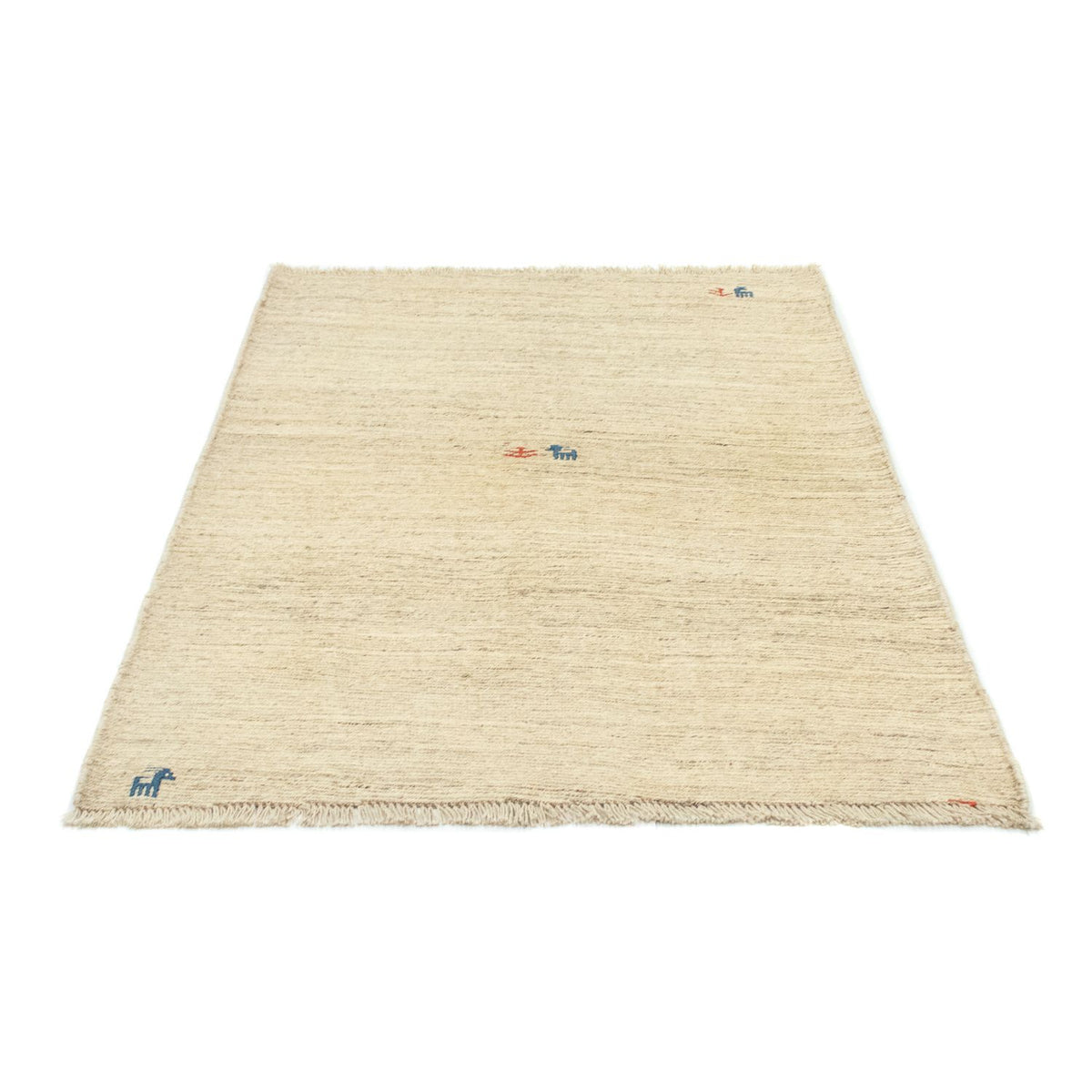 Gabbeh-tæppe - Persisk - 152 x 112 cm - beige