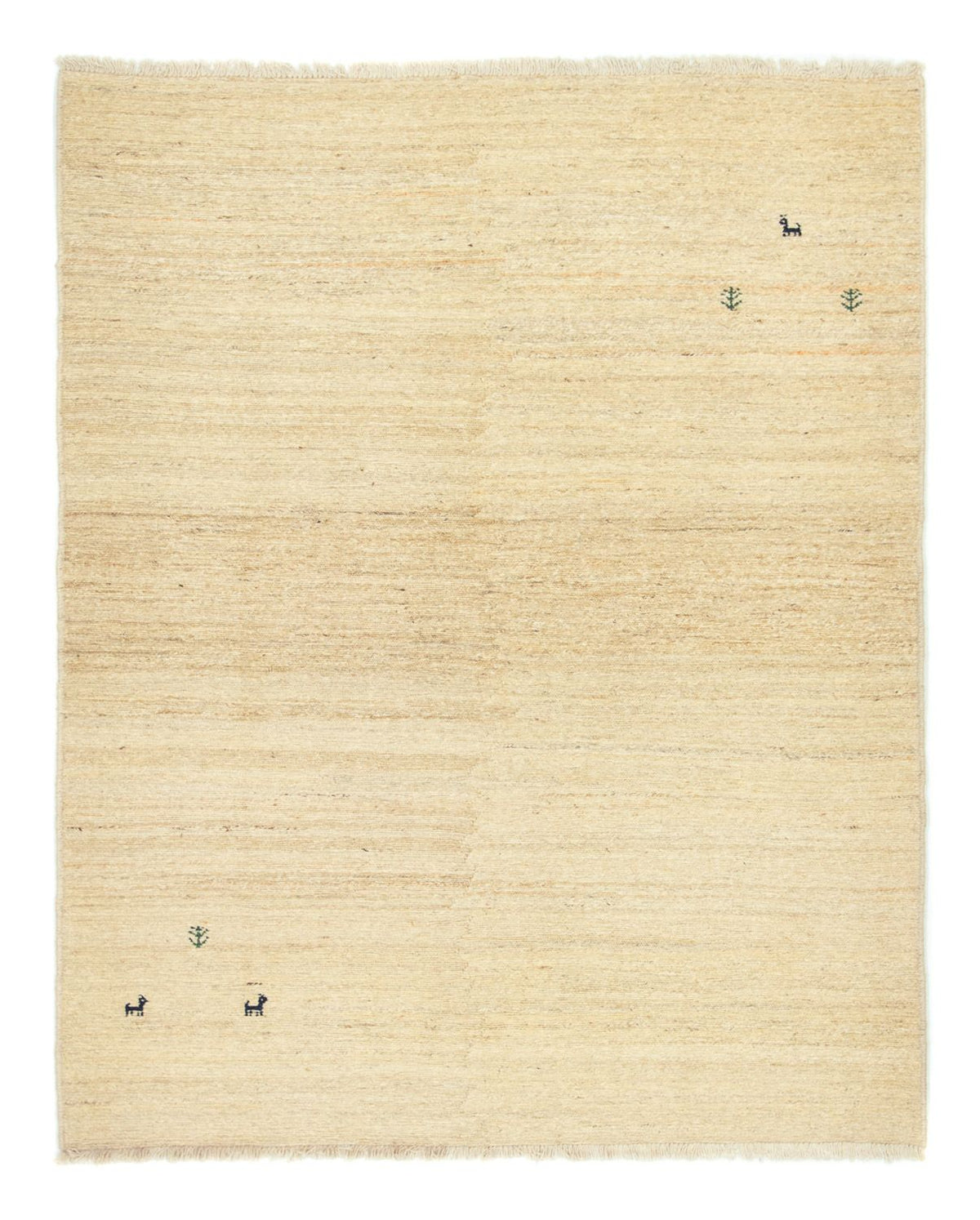 Gabbeh-tæppe - Persisk - 175 x 143 cm - flerfarvet