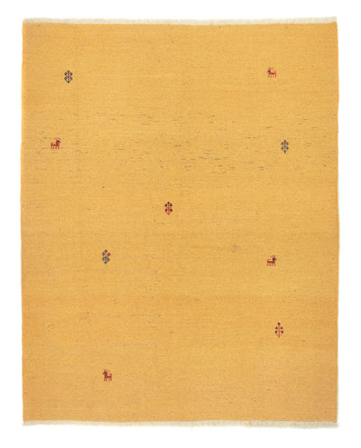 Persisk Gabbeh Tæppe 151x198cm - Perserteppich Wollteppich