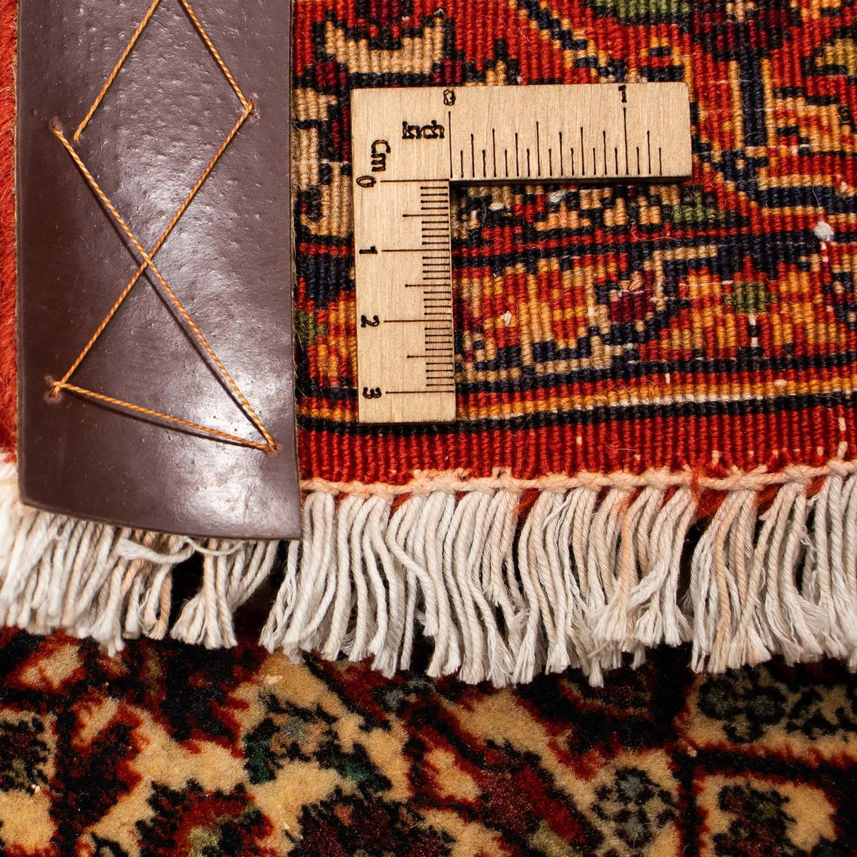 Persisk tæppe - Bijar - 373 x 297 cm - rust