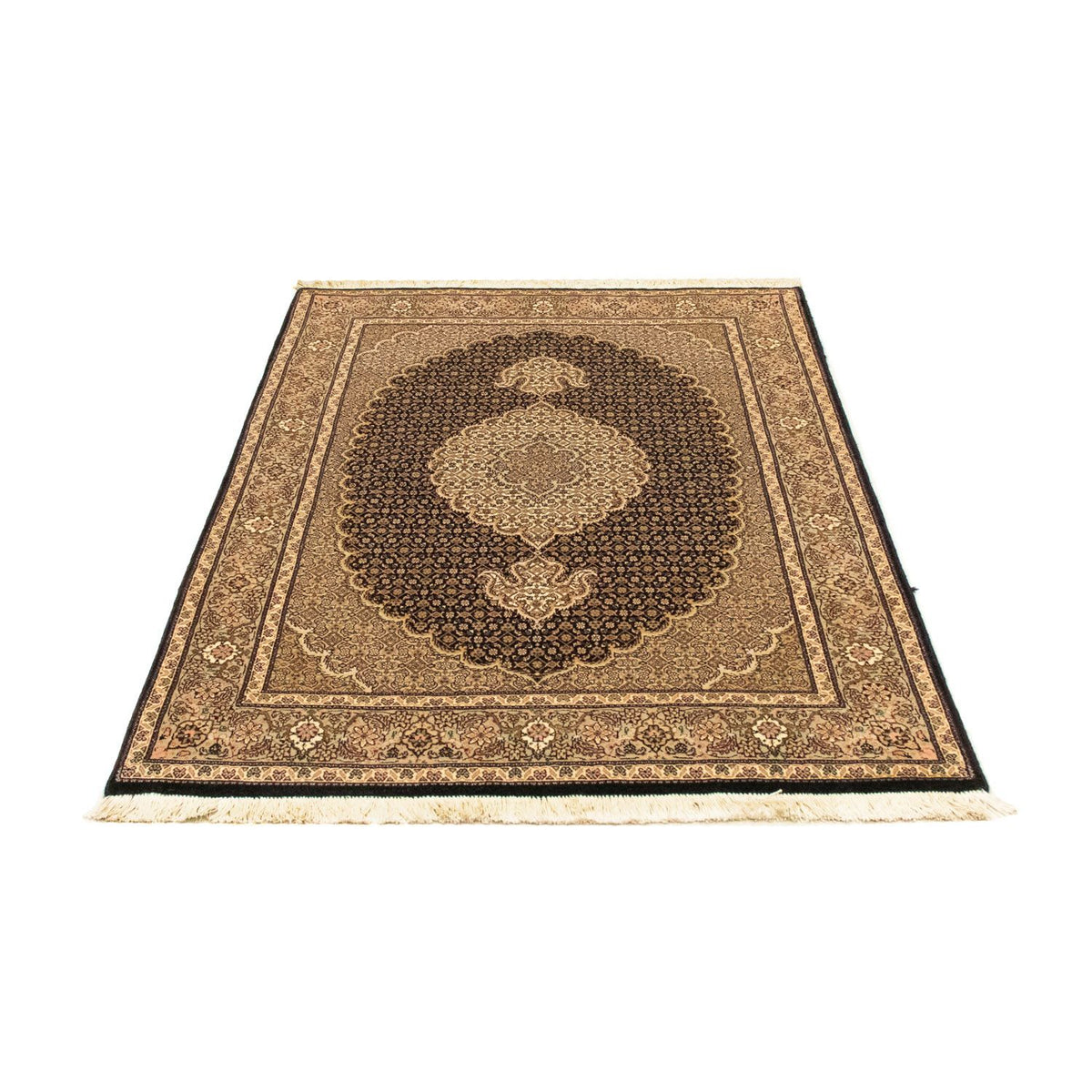 Persisk tæppe - Tabriz - Royal - 150 x 100 cm - mørkeblå