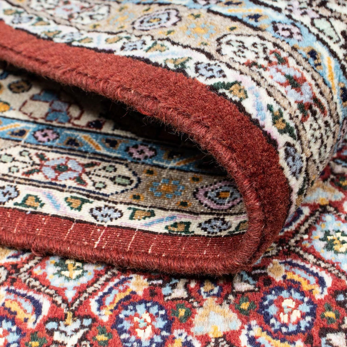 Persisk tæppe - Classic - 205 x 145 cm - mørkerød