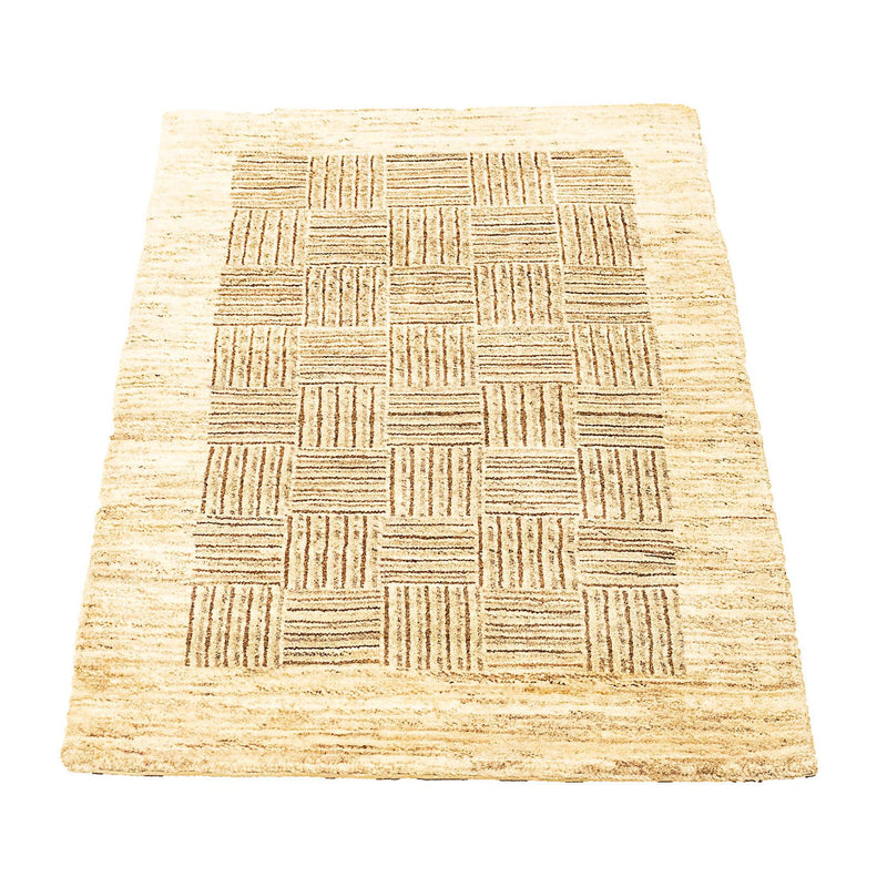 Gabbeh-tæppe - Indus - 97 x 62 cm - beige