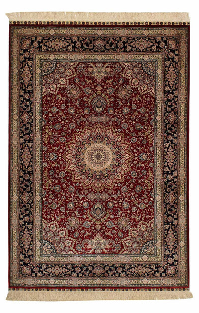 Kinesisk silke Tæppe 122x183cm - Persisk tæppe