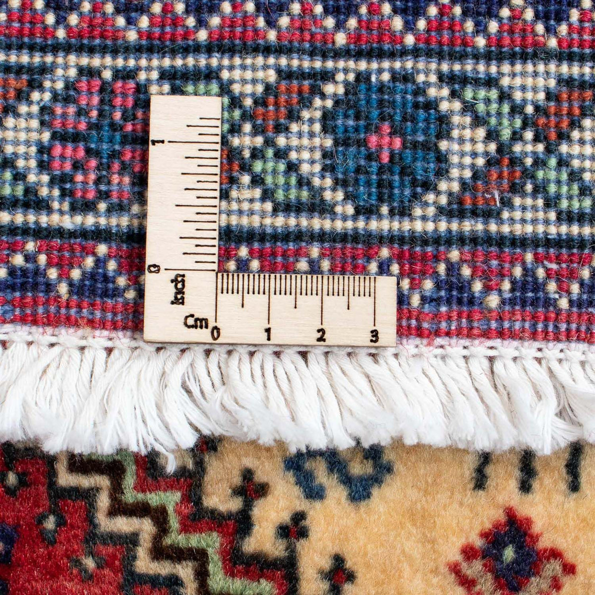 Persisk tæppe - Nomadisk - 124 x 76 cm - lysrød