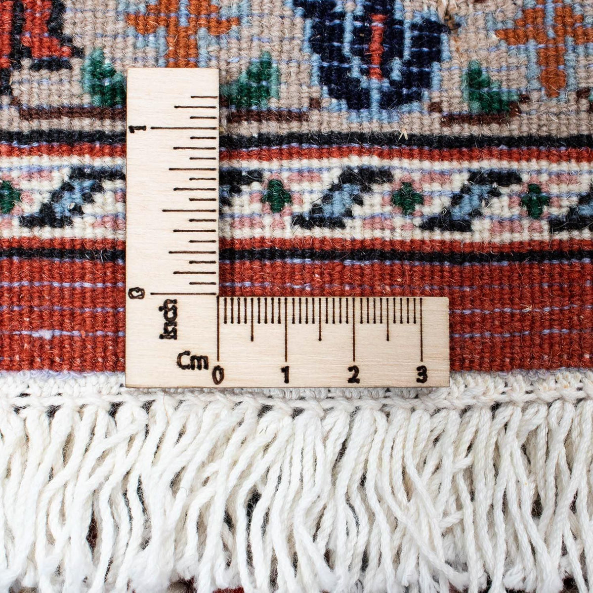 Persisk tæppe - Classic - 194 x 150 cm - mørkerød