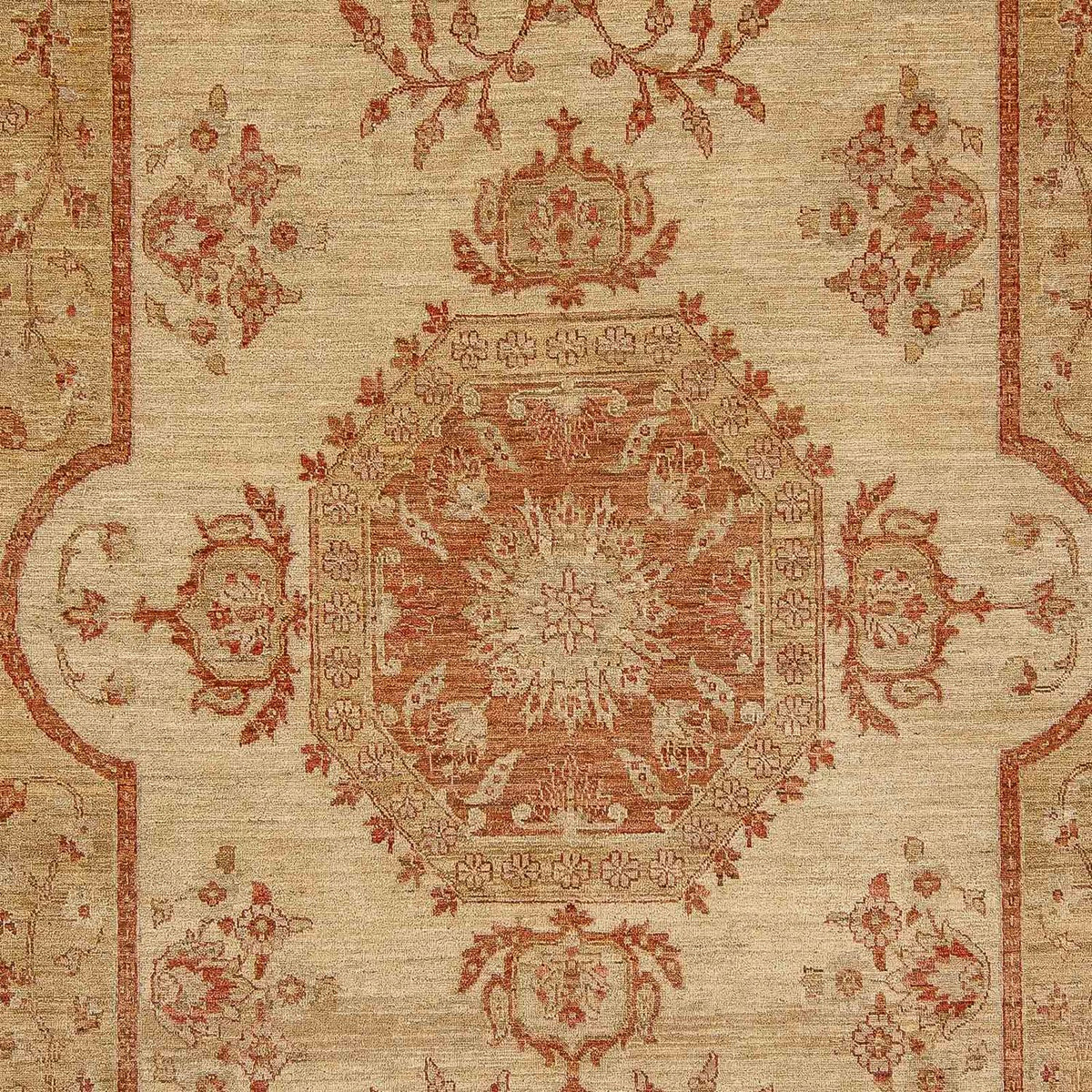 Ziegler Carpet - 308 x 252 cm - lys brun