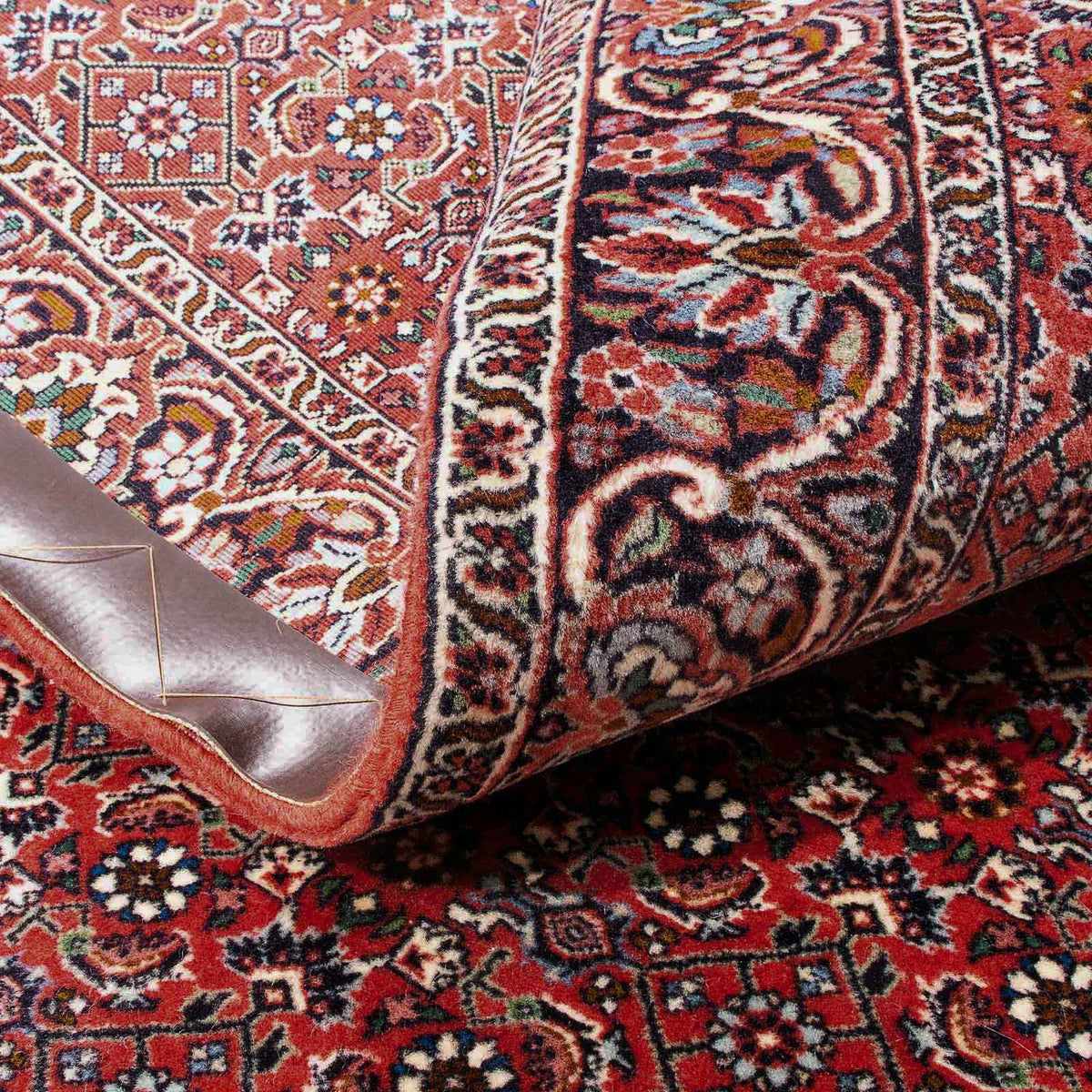 Persisk tæppe - Bijar - 174 x 111 cm - rød