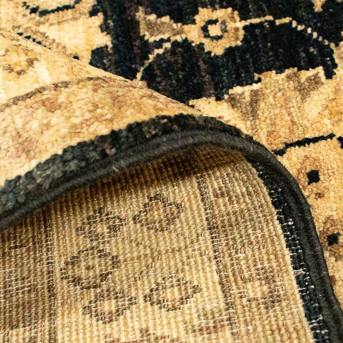 Ziegler Carpet - 86 x 62 cm - mørkeblå