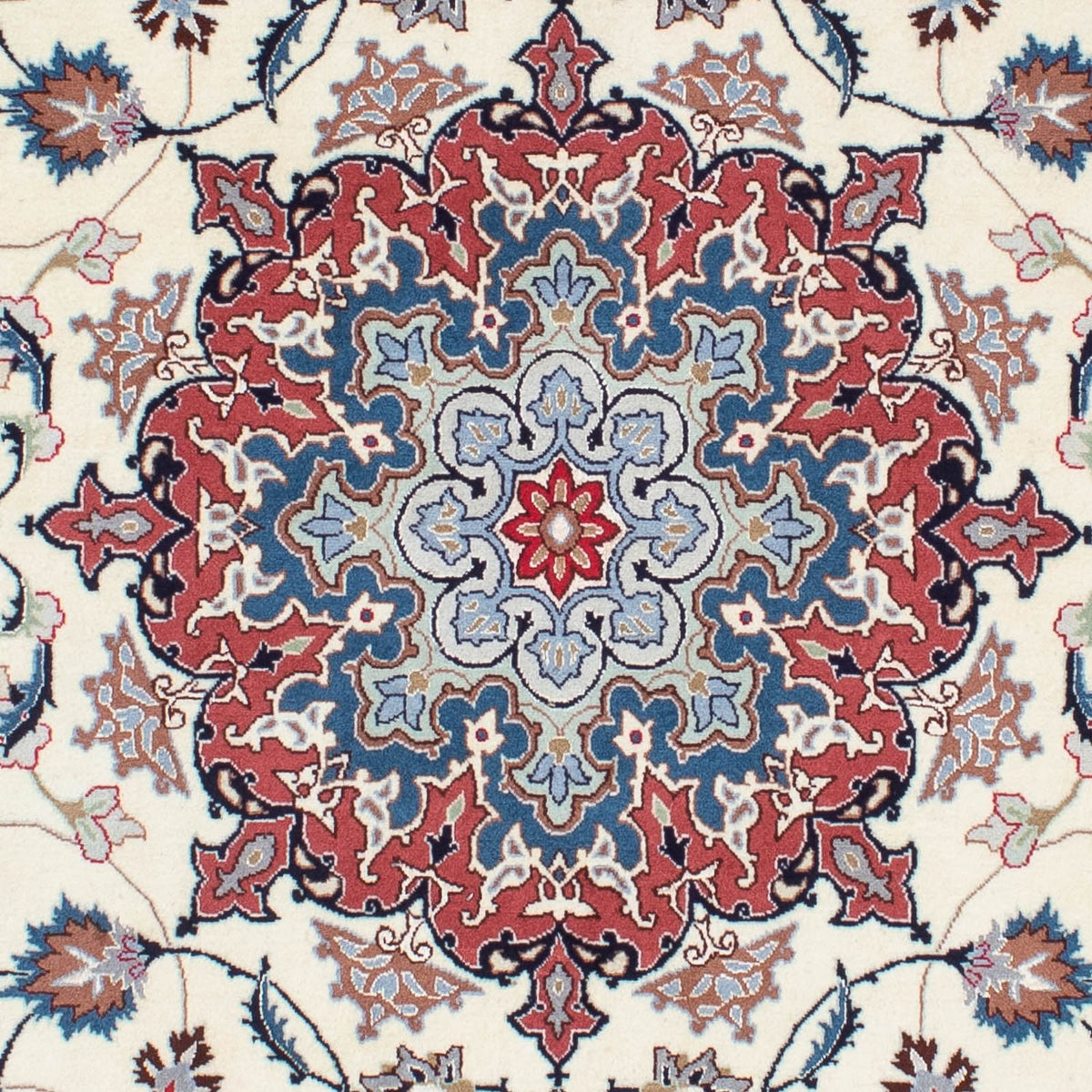 Persisk tæppe - Tabriz - Royal - 203 x 150 cm - beige