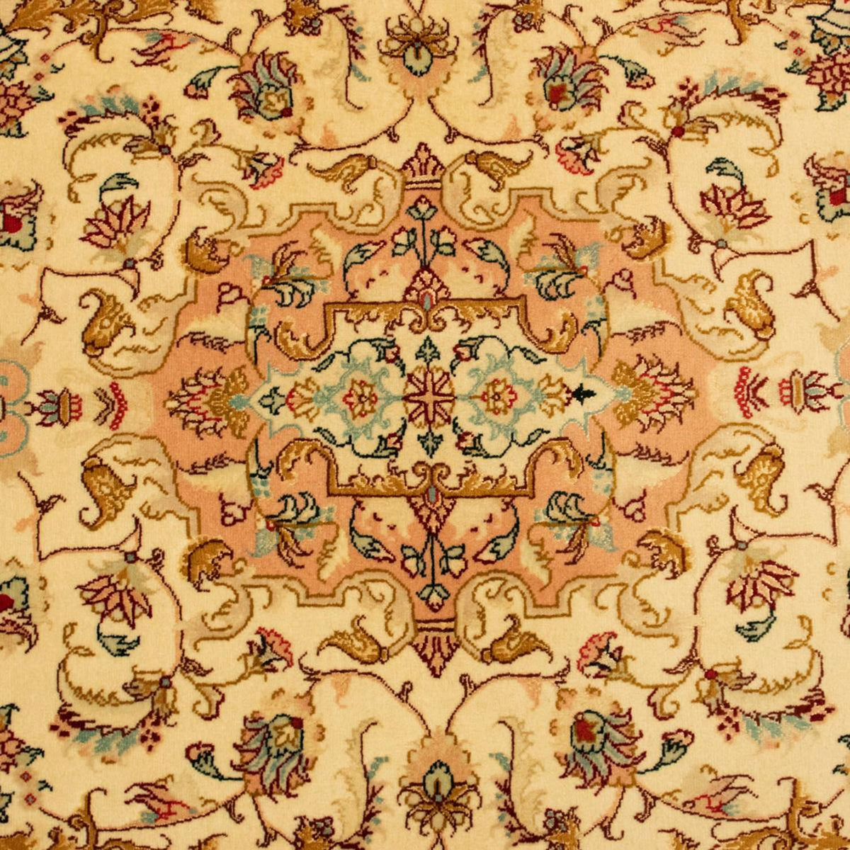 Persisk tæppe - Tabriz - Royal - 150 x 101 cm - beige