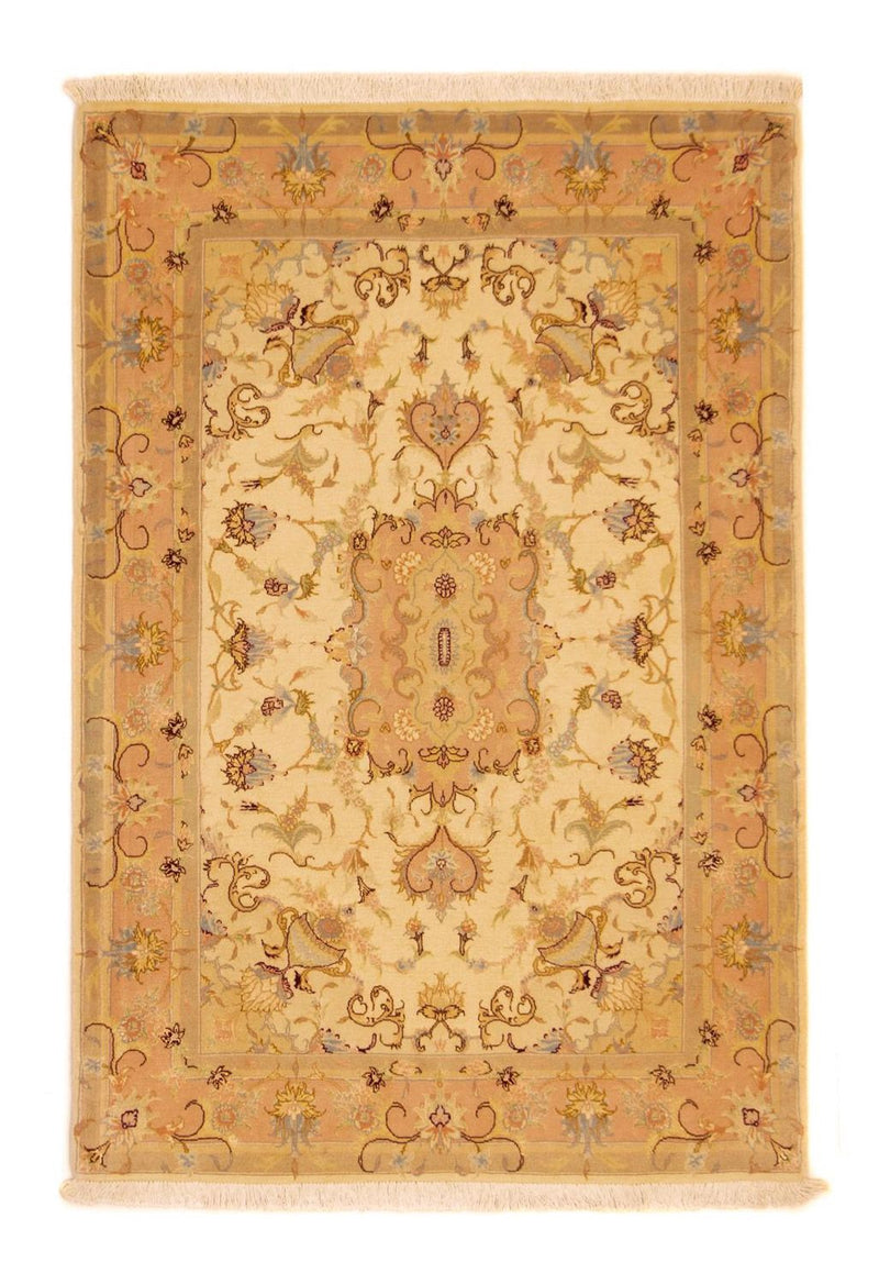 Persisk tæppe - Tabriz - Royal - 155 x 104 cm - beige