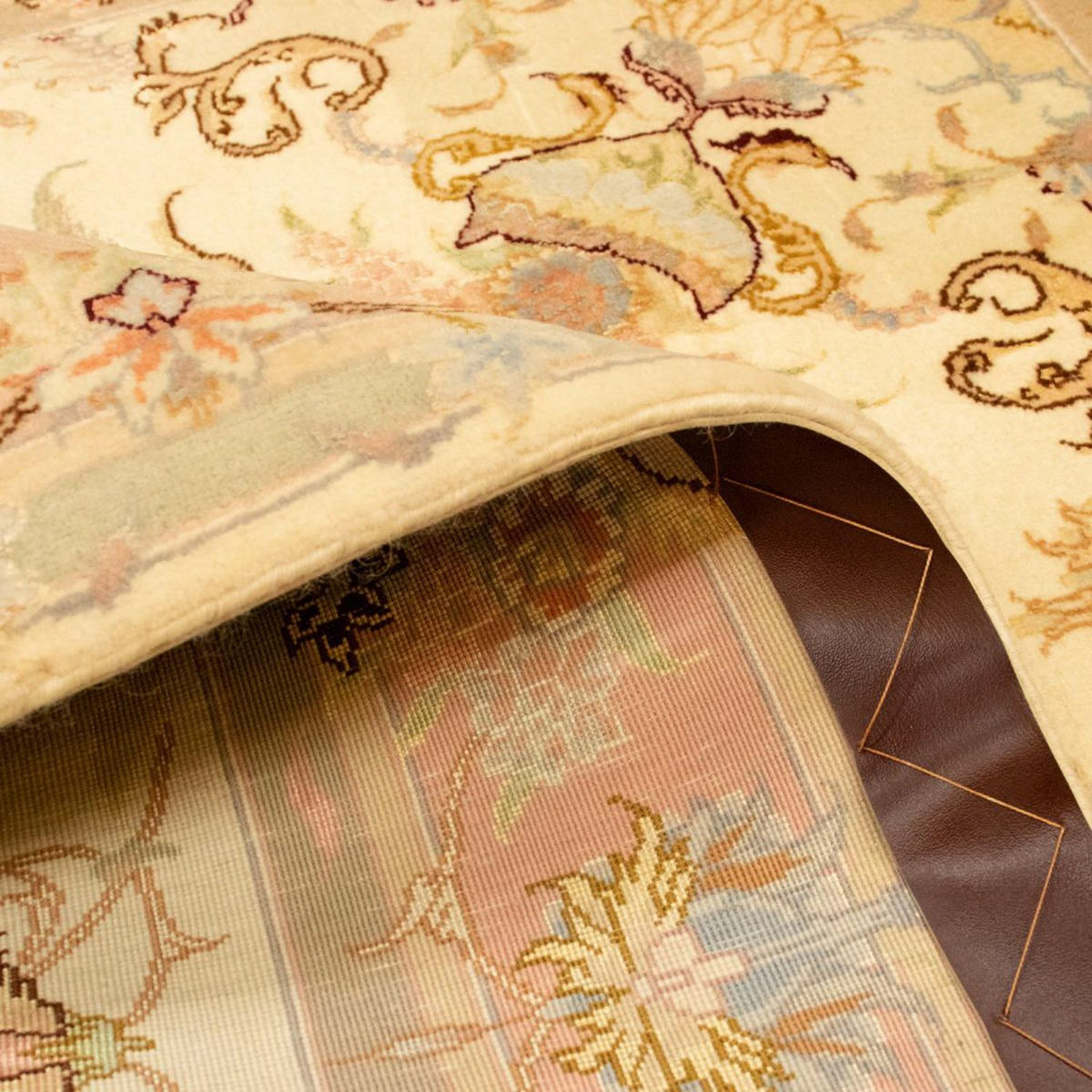 Persisk tæppe - Tabriz - Royal - 155 x 104 cm - beige