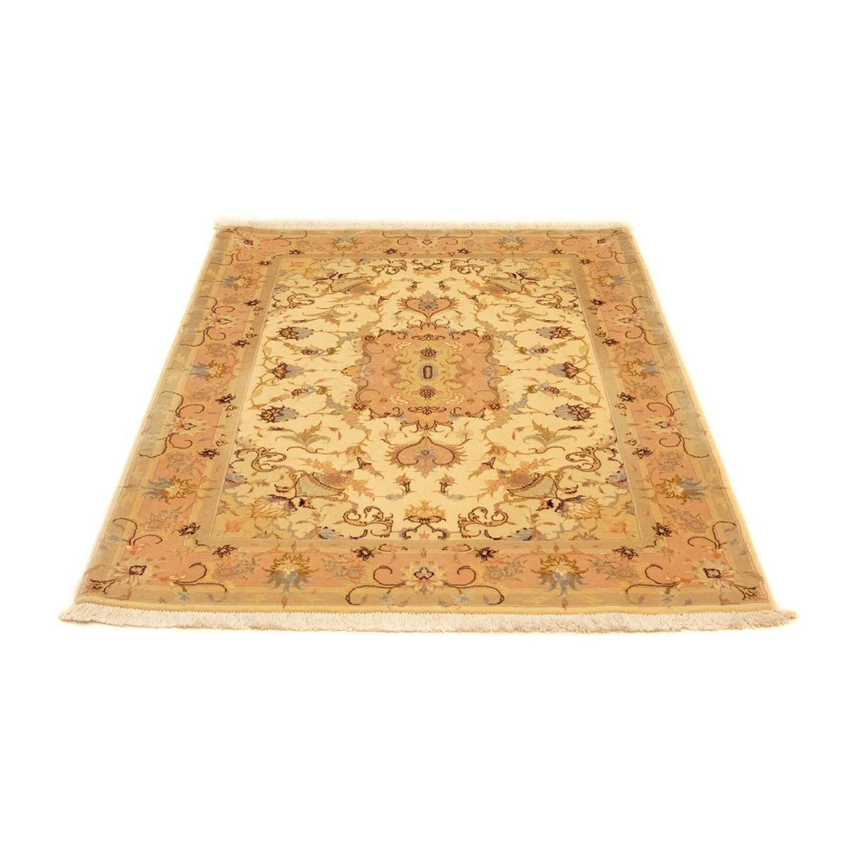 Persisk tæppe - Tabriz - Royal - 155 x 104 cm - beige