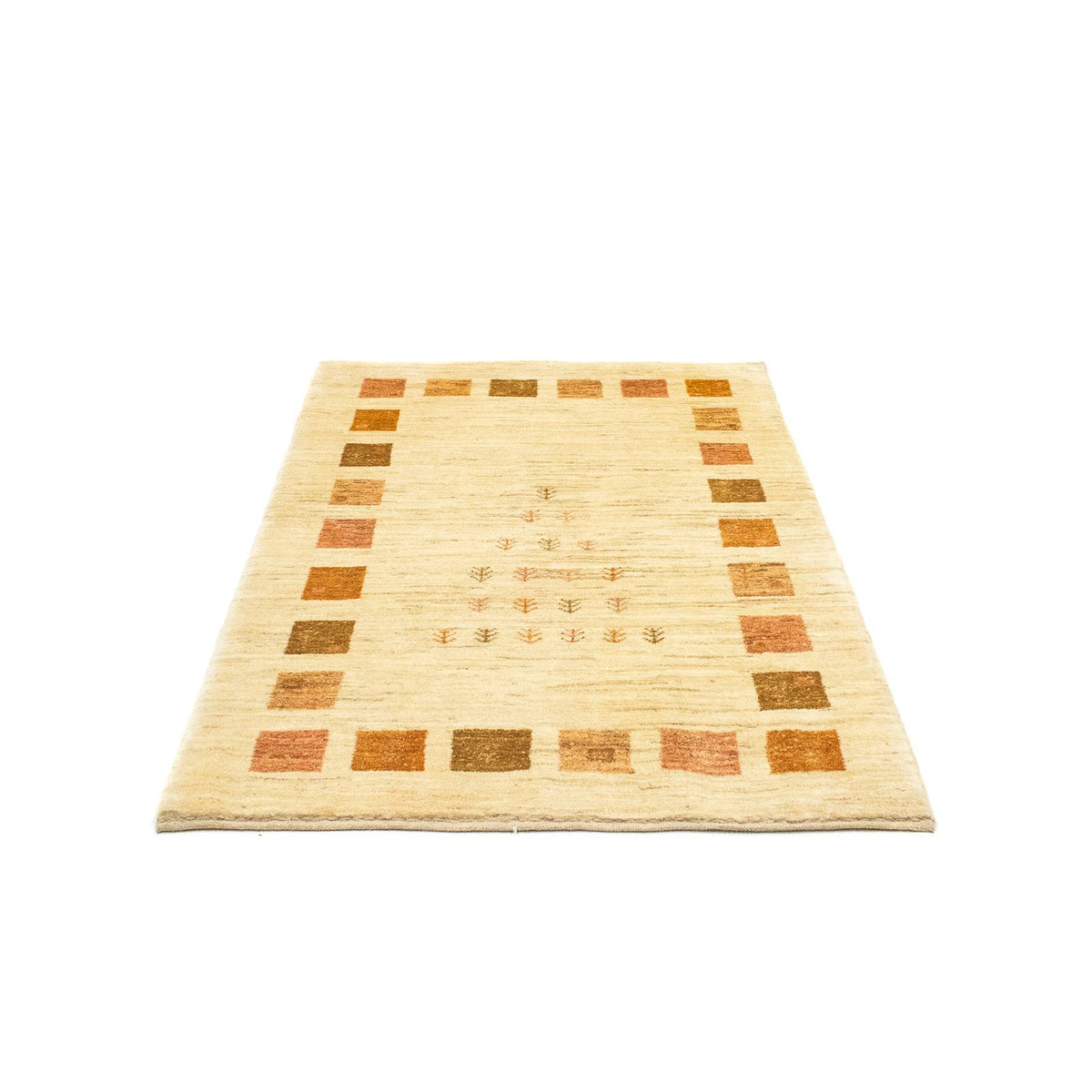 Gabbeh-tæppe - Persisk - 148 x 103 cm - beige