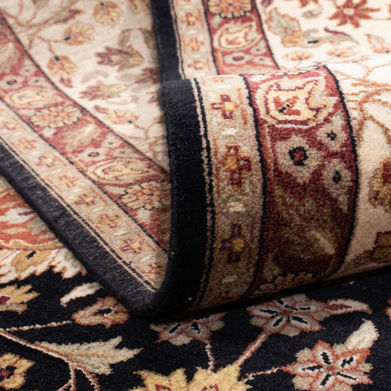 Persisk tæppe - Tabriz - 312 x 244 cm - mørkeblå