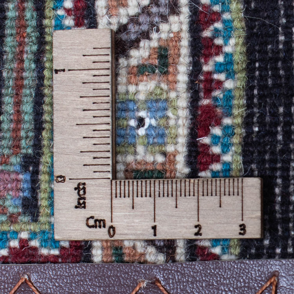 Løber Persisk tæppe - Tabriz - 381 x 66 cm - grå