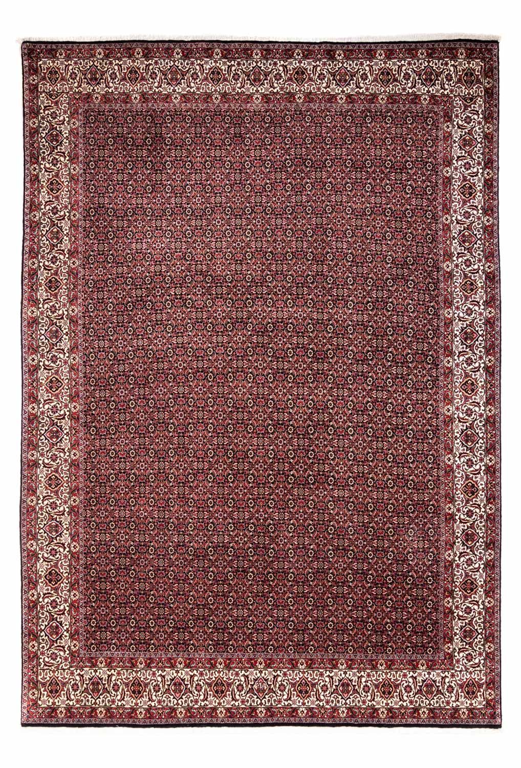 Persisk tæppe - Bijar - Royal - 345 x 246 cm - rød