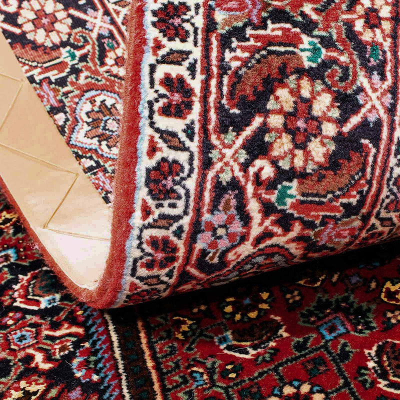 Persisk tæppe - Bijar - 181 x 109 cm - lysrød