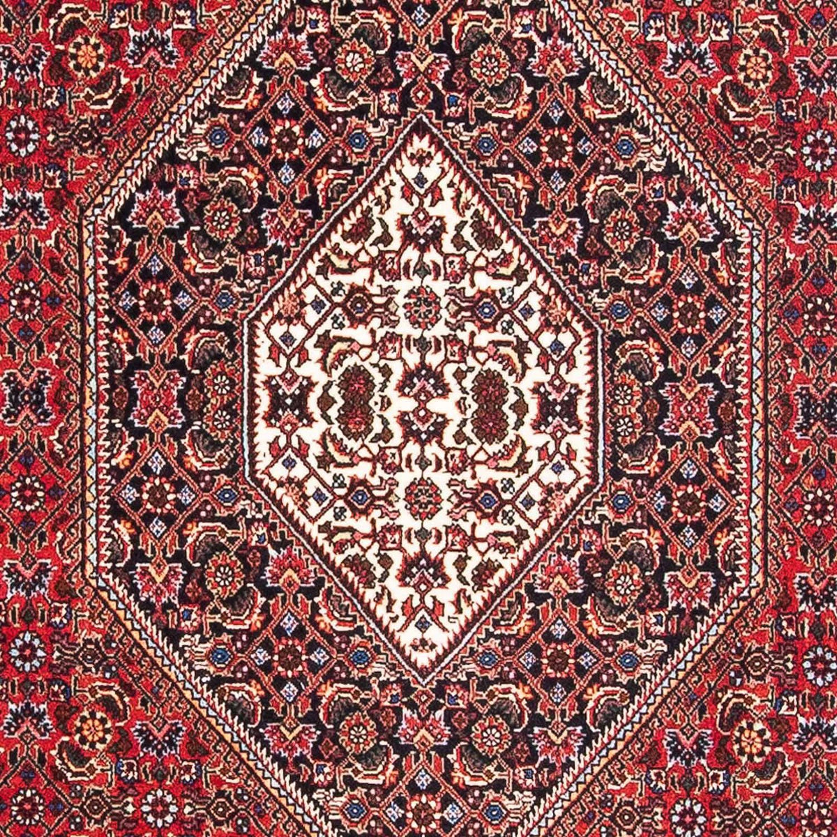 Persisk tæppe - Bijar - 178 x 108 cm - rød