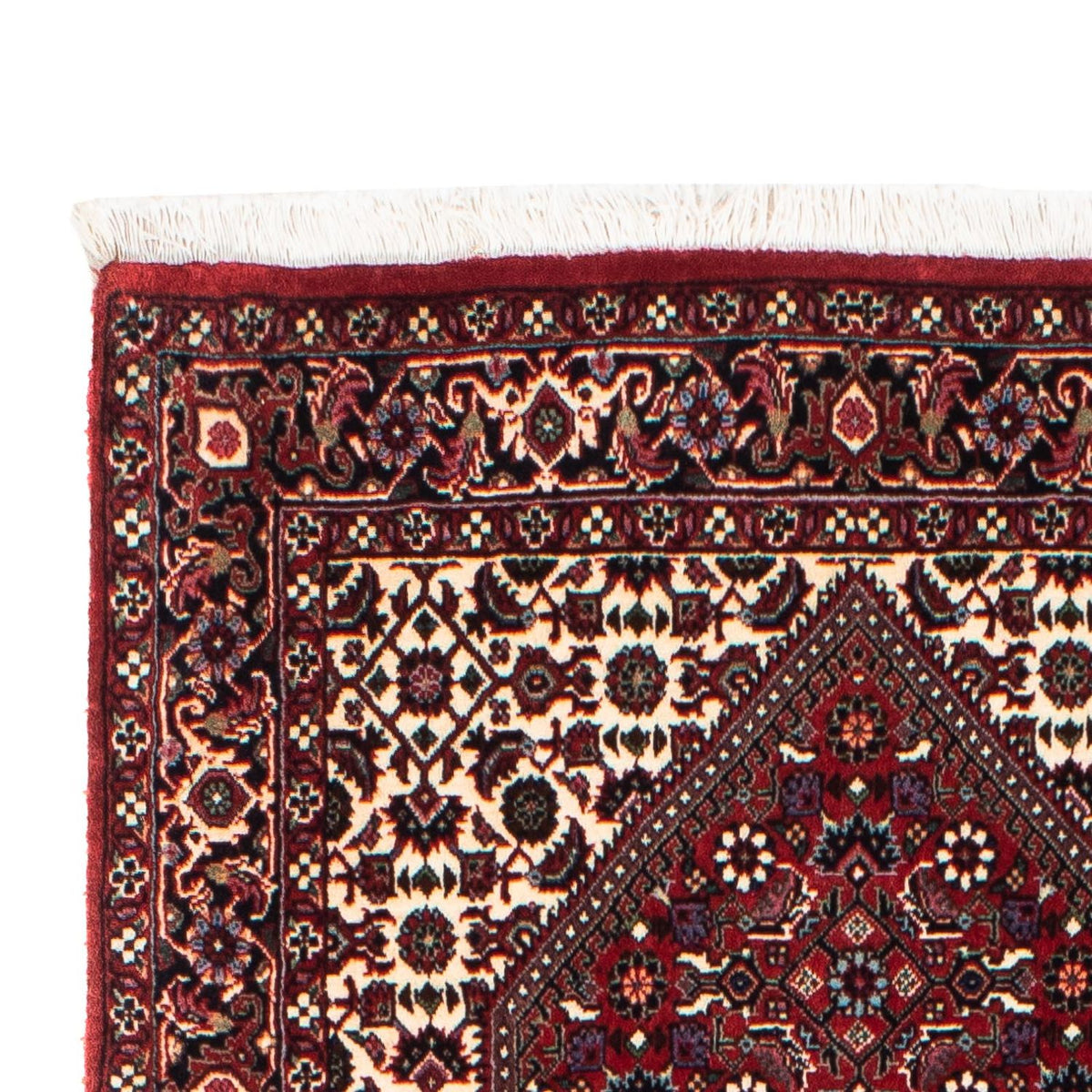 Løber Persisk tæppe - Bijar - 206 x 74 cm - flerfarvet