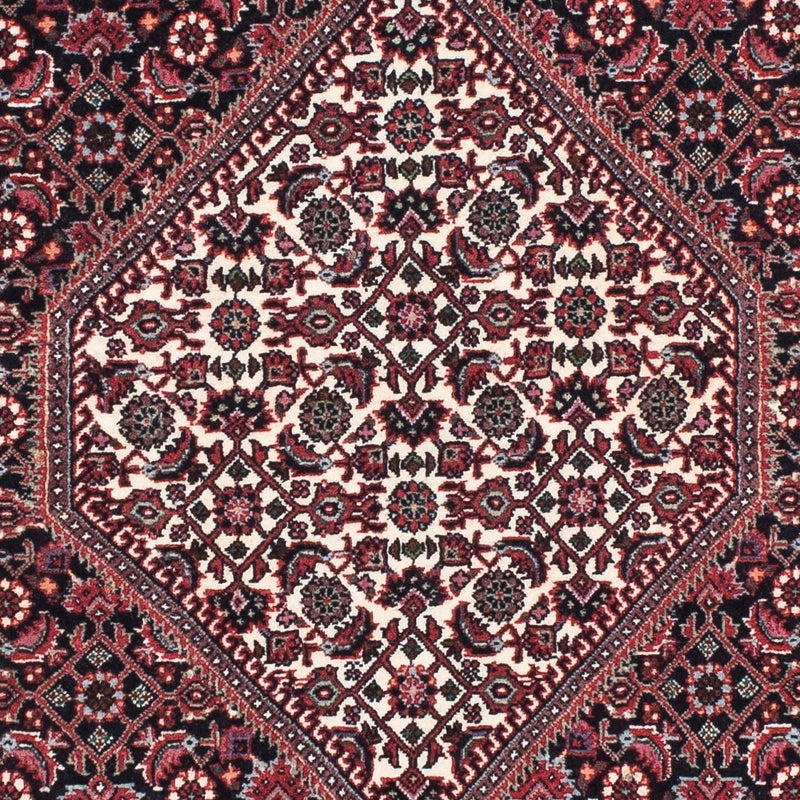 Løber Persisk tæppe - Bijar - 214 x 73 cm - mørkeblå