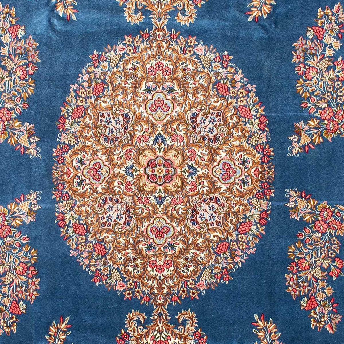 Persisk tæppe - Royal - 324 x 238 cm - mørkeblå