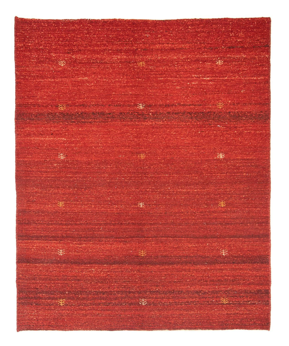 Gabbeh-tæppe - Persisk - 192 x 150 cm - rød