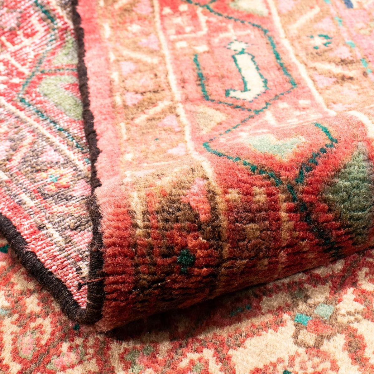 Persisk tæppe - Classic - 163 x 108 cm - lysrød