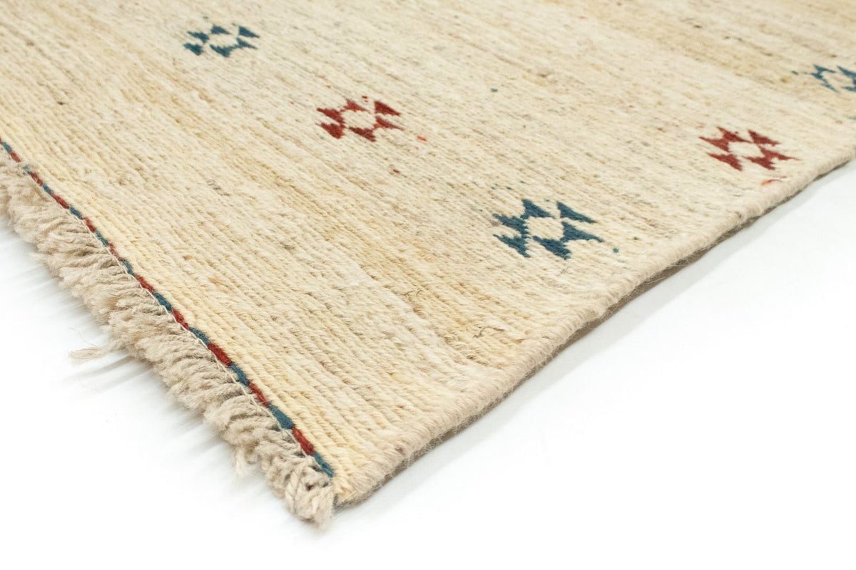 Gabbeh-tæppe - Persisk - 192 x 148 cm - beige