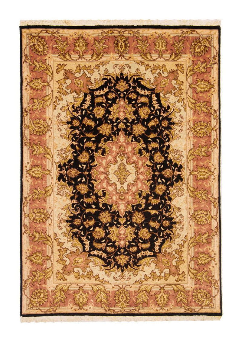 Persisk tæppe - Tabriz - Royal - 154 x 94 cm - sort