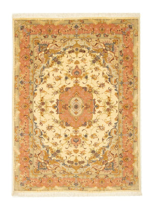 Persisk tæppe - Tabriz - Premium - 140 x 104 cm - beige