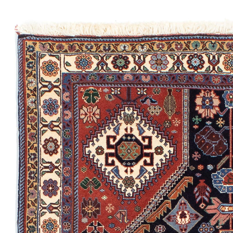 Gabbeh-tæppe - Kashkuli Persisk - 145 x 105 cm - mørkeblå