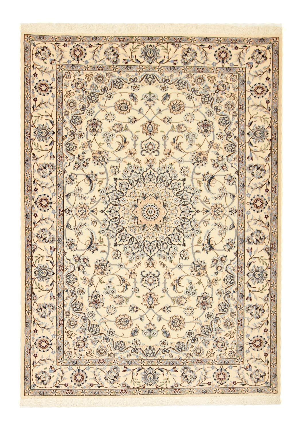 Persisk tæppe - Nain - Premium - 164 x 114 cm - beige