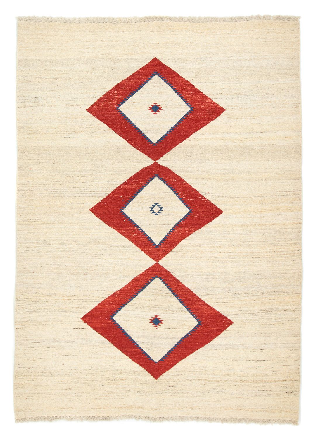 Gabbeh-tæppe - Persisk - 242 x 172 cm - beige