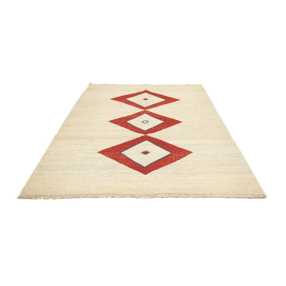 Gabbeh-tæppe - Persisk - 242 x 172 cm - beige